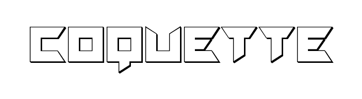 Dagger Dancer 3D  Free Fonts Download