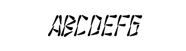 SF Wasabi Condensed Italic  Free Fonts Download