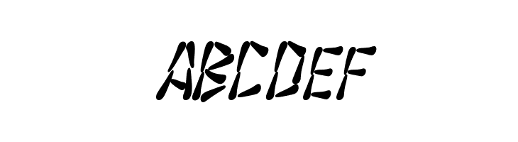 SF Wasabi Condensed Bold Italic  Free Fonts Download