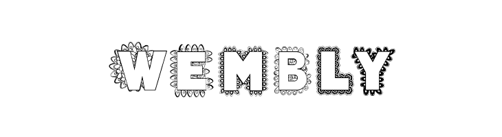 Doodala Bordered  Free Fonts Download