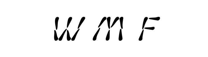 SF Wasabi Italic  Free Fonts Download