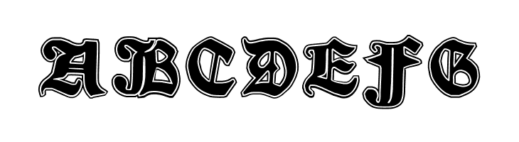 Minim Outline ExtraBold  Free Fonts Download