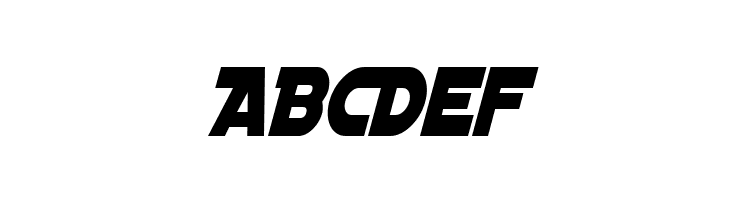 Distant Galaxy Condensed Italic  Free Fonts Download