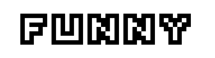 Pixel Inversions Regular  Free Fonts Download