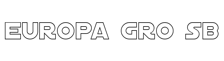 Distant Galaxy Outline  Free Fonts Download