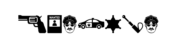 Police Department  Free Fonts Download