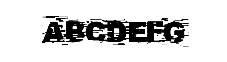 Helveglitch  Free Fonts Download