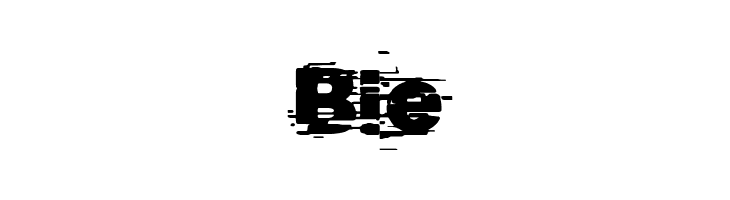 Helveglitch  Free Fonts Download