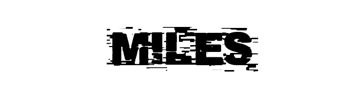 Helveglitch  Free Fonts Download