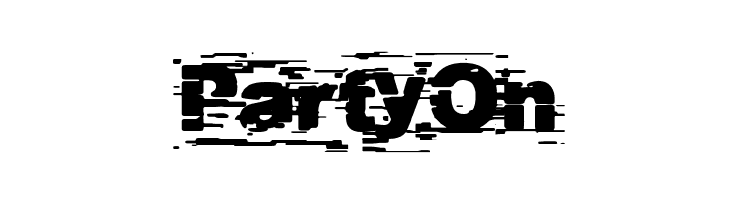 Helveglitch  Free Fonts Download
