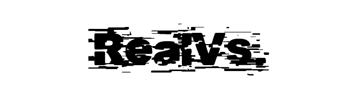 Helveglitch  Free Fonts Download