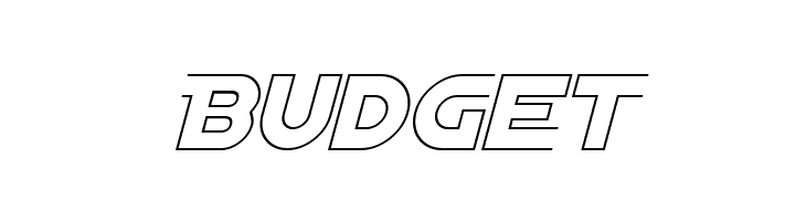 Distant Galaxy AltOutline Italic  Free Fonts Download