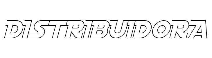 Distant Galaxy AltOutline Italic  Free Fonts Download