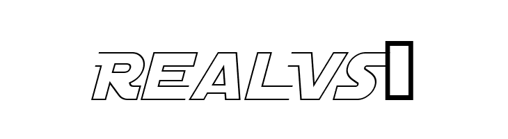 Distant Galaxy AltOutline Italic  Free Fonts Download