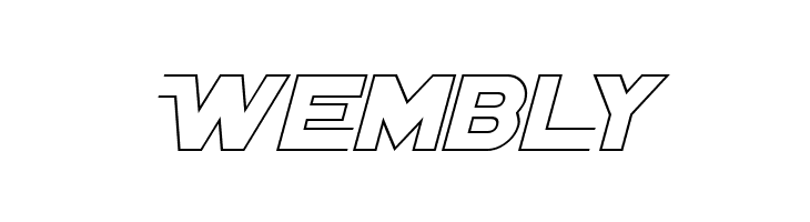 Distant Galaxy AltOutline Italic  Free Fonts Download