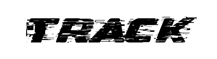 TRACK Special Speed Agent Font