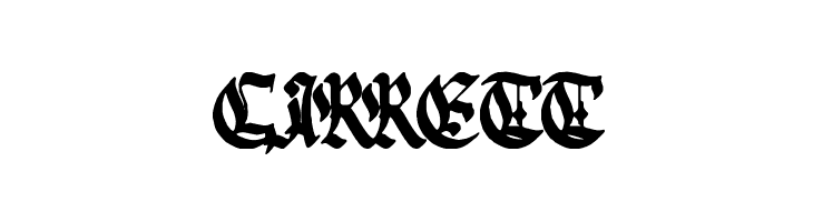 Gothic Notausgang  Free Fonts Download