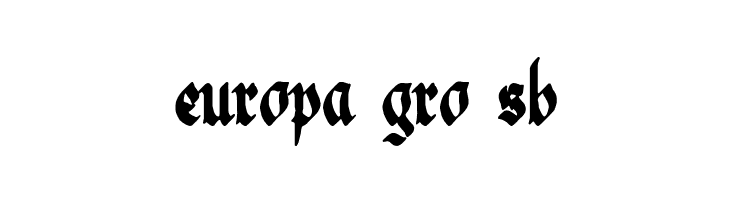 Gothic Notausgang  Free Fonts Download