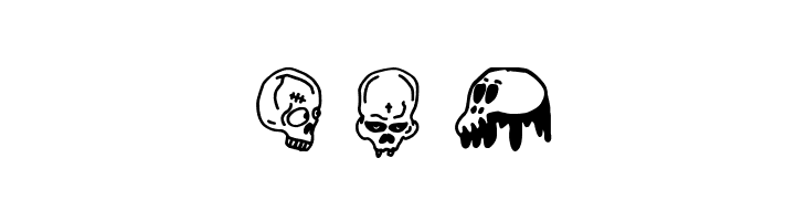 Woodcutter Skulls  Free Fonts Download