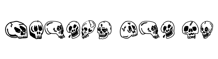 Woodcutter Skulls  Free Fonts Download