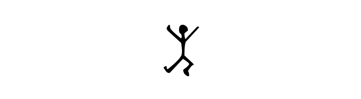 DancingMen  Free Fonts Download
