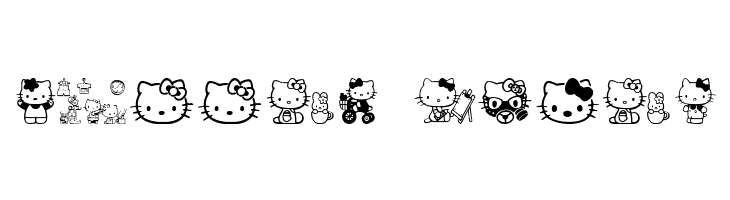 Hello Kitty  Free Fonts Download