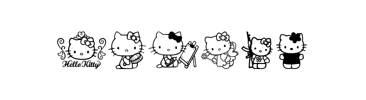 Hello Kitty  Free Fonts Download