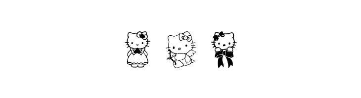 Hello Kitty  Free Fonts Download