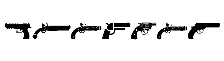Pistolas  Free Fonts Download