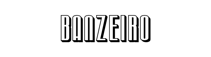 SF Iron Gothic Shaded  Free Fonts Download