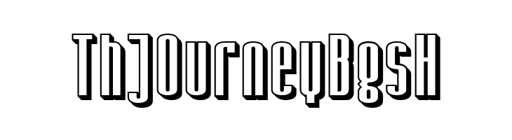SF Iron Gothic Shaded  Free Fonts Download