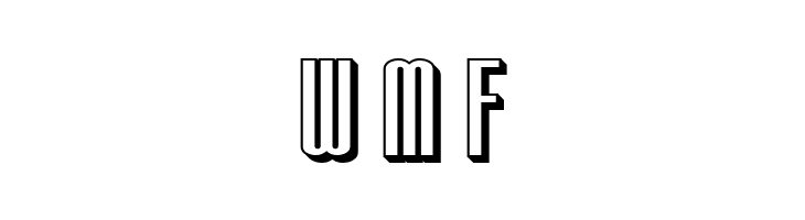 SF Iron Gothic Shaded  Free Fonts Download