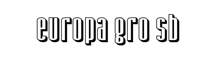 SF Iron Gothic Shaded  Free Fonts Download