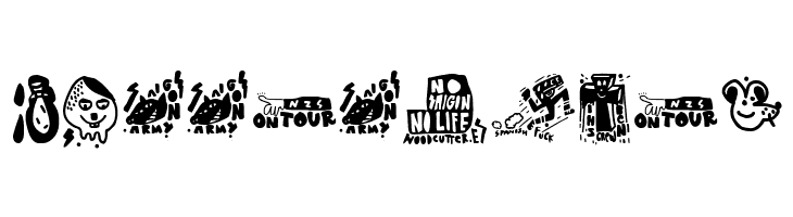 Badass Draws  Free Fonts Download