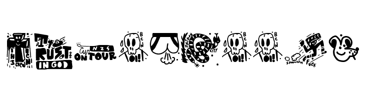 Badass Draws  Free Fonts Download