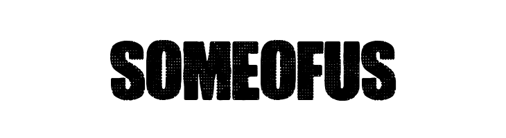 SOMEOFUS Pocket Change Font