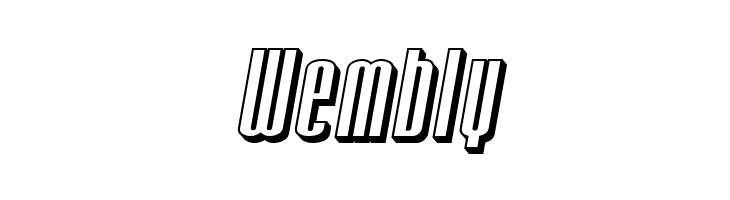 SF Iron Gothic Shaded Oblique  Free Fonts Download