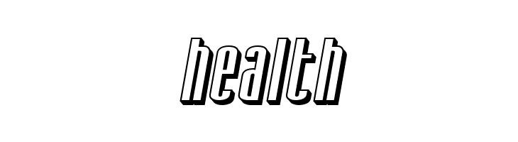 SF Iron Gothic Shaded Oblique  Free Fonts Download
