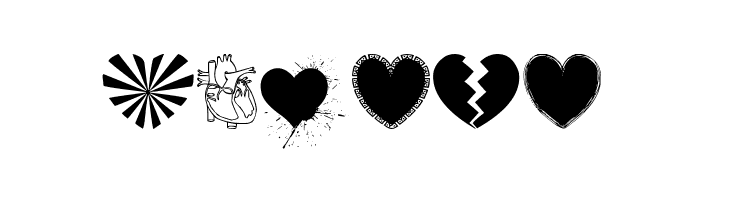 Hearts Salad  Free Fonts Download