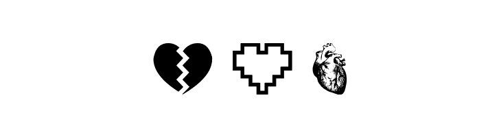 Hearts Salad  Free Fonts Download
