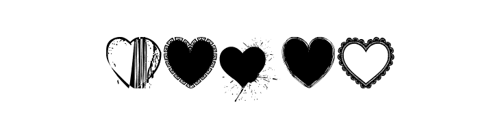 Hearts Salad  Free Fonts Download