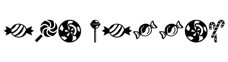 Candy icons  Free Fonts Download