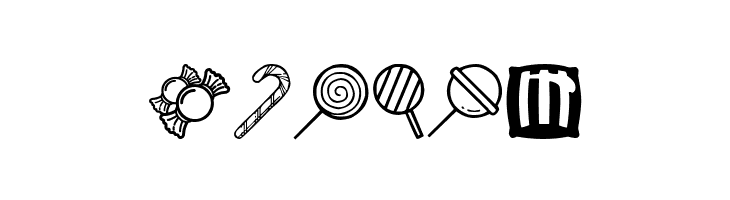 Candy icons  Free Fonts Download