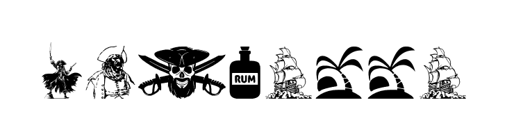 Piratas  Free Fonts Download