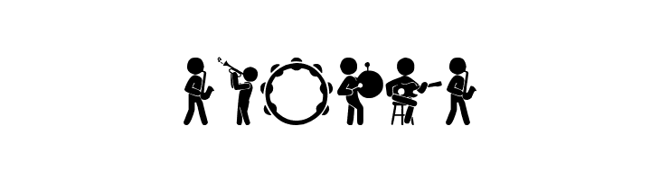 Orchestra Icons  Free Fonts Download