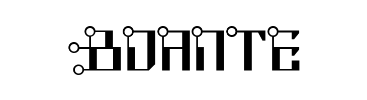 Circuit Bored NF  Free Fonts Download