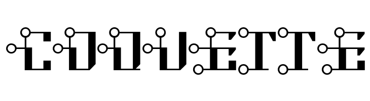 Circuit Bored NF  Free Fonts Download