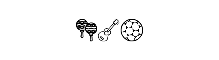 Brasil Icons  Free Fonts Download