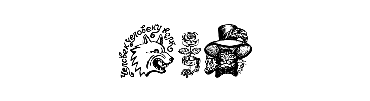 Russian Criminal Tattoos  Free Fonts Download