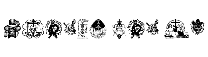 Russian Criminal Tattoos  Free Fonts Download